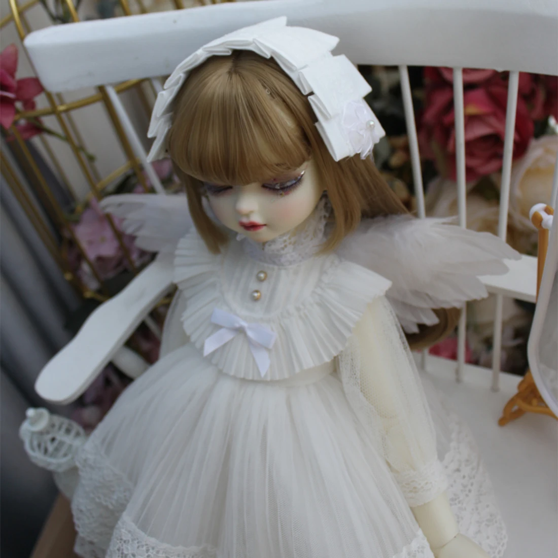 Комплект одежды White Angel, для шарнирных кукол 1/6, 1/3, аксессуары для кукол, подарки для девочек, Прямая доставка
Комплект одежды White Angel, для шарнирных кукол 1/6, 1/3, аксессуары для кукол, подарки для девочек, Прямая доставка