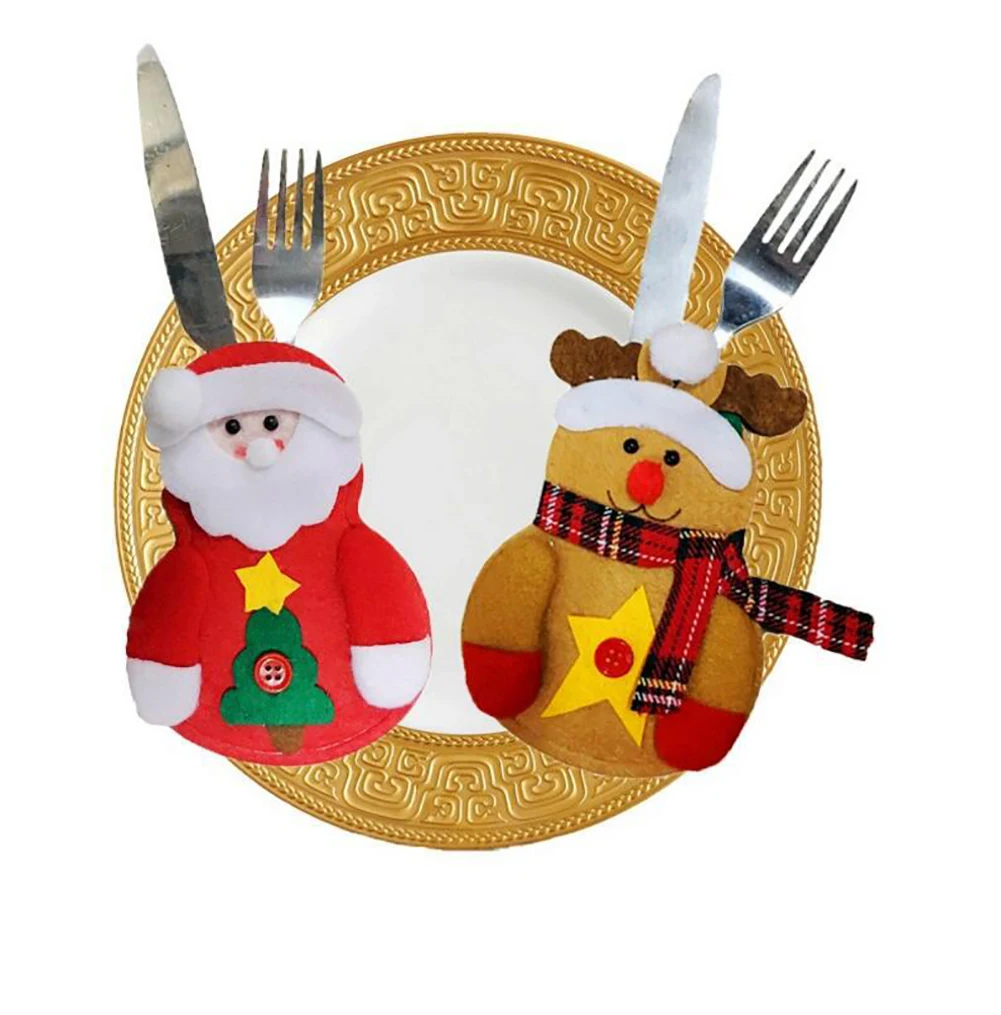 1 Set Kitchen Cutlery Suit Christmas Holder Christmas and Knifes Forks Bag Supplies Dinnerware Snowman Party Decoration 4models
1 Set Kitchen Cutlery Suit Christmas Holder Christmas and Knifes Forks Bag Supplies Dinnerware Snowman Party Decoration 4models