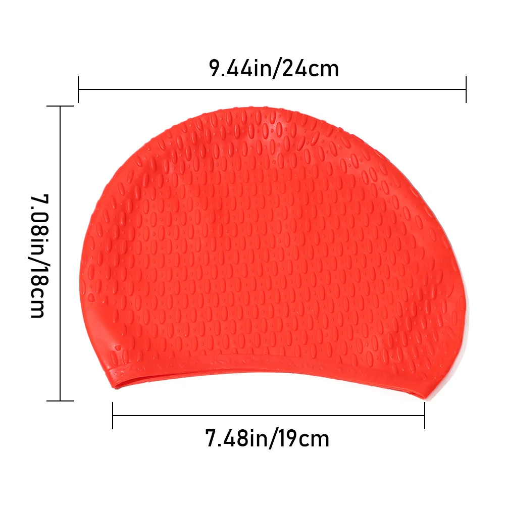 Adults Swimming Cap Men Women Long Hair Waterproof Swim Pool Hat 3D Ergonomic Design Ear Protect Silicone Swimming Cap
Adults Swimming Cap Men Women Long Hair Waterproof Swim Pool Hat 3D Ergonomic Design Ear Protect Silicone Swimming Cap