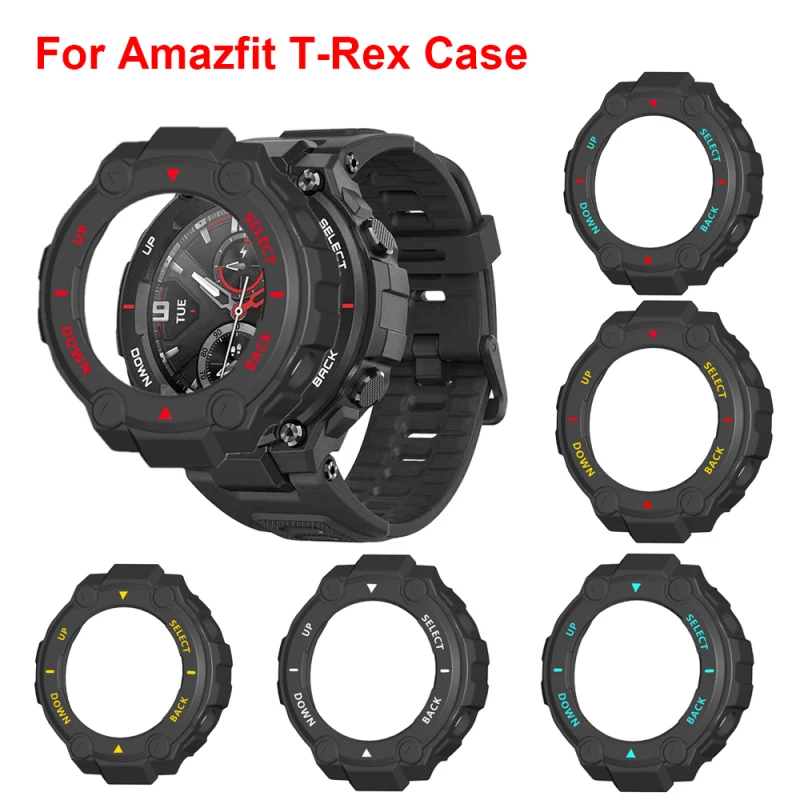 New Soft TPU Protector Cover Case For Xiaomi Amazfit T-Rex Smart Watch Protective Shell Frame For Huami Amazfit Trex Edge Bumper
New Soft TPU Protector Cover Case For Xiaomi Amazfit T-Rex Smart Watch Protective Shell Frame For Huami Amazfit Trex Edge Bumper