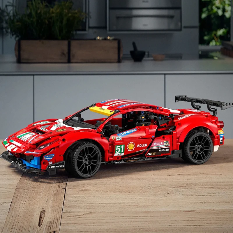 IN STOCK Technic Super Racing Car 488 GTE 1677pcs Model Building Blocks Bricks Educational Toys Christmas gift fit 42125 42056
IN STOCK Technic Super Racing Car 488 GTE 1677pcs Model Building Blocks Bricks Educational Toys Christmas gift fit 42125 42056