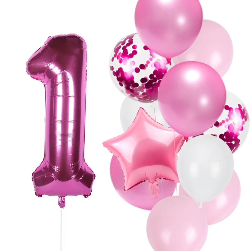 12pcs/lot girl birthday balloons set pink 1 2 3 4 5 6 7 8 9 40inch Number Foil Balloon for 1st 2nd 3rd Birthday Party Balls Toy
12pcs/lot girl birthday balloons set pink 1 2 3 4 5 6 7 8 9 40inch Number Foil Balloon for 1st 2nd 3rd Birthday Party Balls Toy