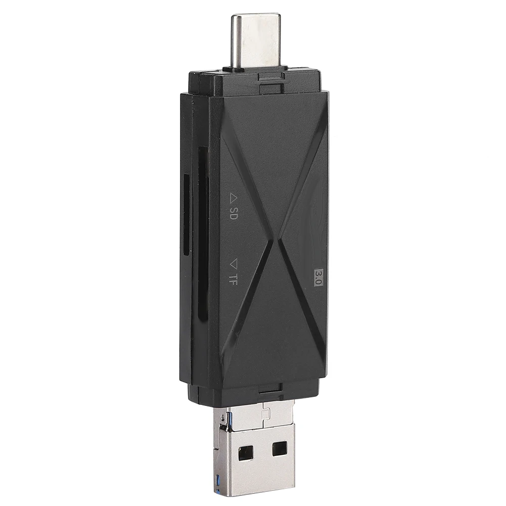 Memory Card Reader Type-C + OTG 5-In-1 USB 3.0 500MB / S Multi-Function Phone Computer Accessory
Memory Card Reader Type-C + OTG 5-In-1 USB 3.0 500MB / S Multi-Function Phone Computer Accessory