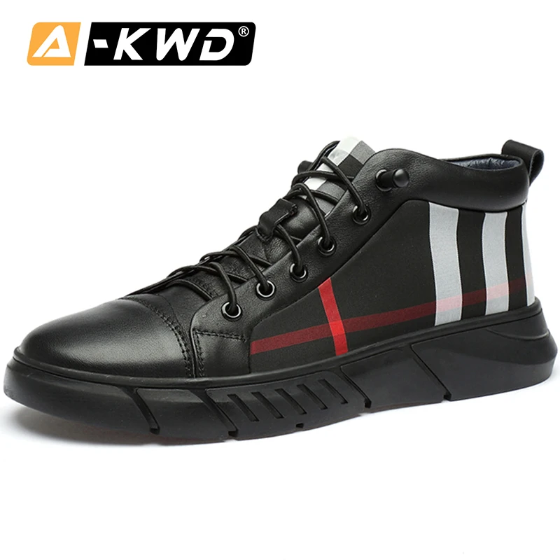 Fashion Mens Leather Shoes Genuine High Top Trainers Lightweight Shoes For Men luxury brand Sneakers Zapatos Casual Hombre Cuero
Fashion Mens Leather Shoes Genuine High Top Trainers Lightweight Shoes For Men luxury brand Sneakers Zapatos Casual Hombre Cuero