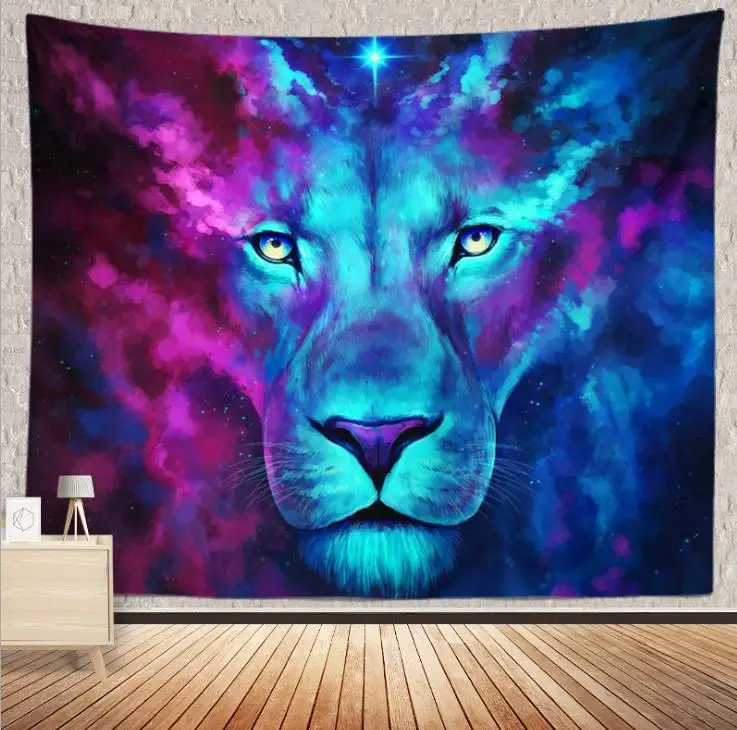 The Lion King Wolf Tapestry Wall Hanging Cloth Customized Ghost Background Room Decoration Art Painting
The Lion King Wolf Tapestry Wall Hanging Cloth Customized Ghost Background Room Decoration Art Painting