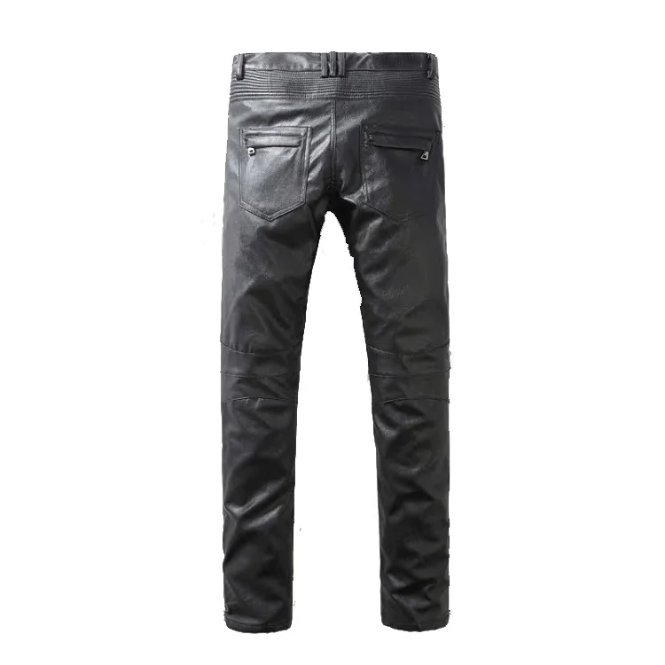 Fall/Winter Fashion Locomotive Punk Leather Pants Trend Men's Slim Straight Pants Large Size PU Leather Pants
Fall/Winter Fashion Locomotive Punk Leather Pants Trend Men's Slim Straight Pants Large Size PU Leather Pants