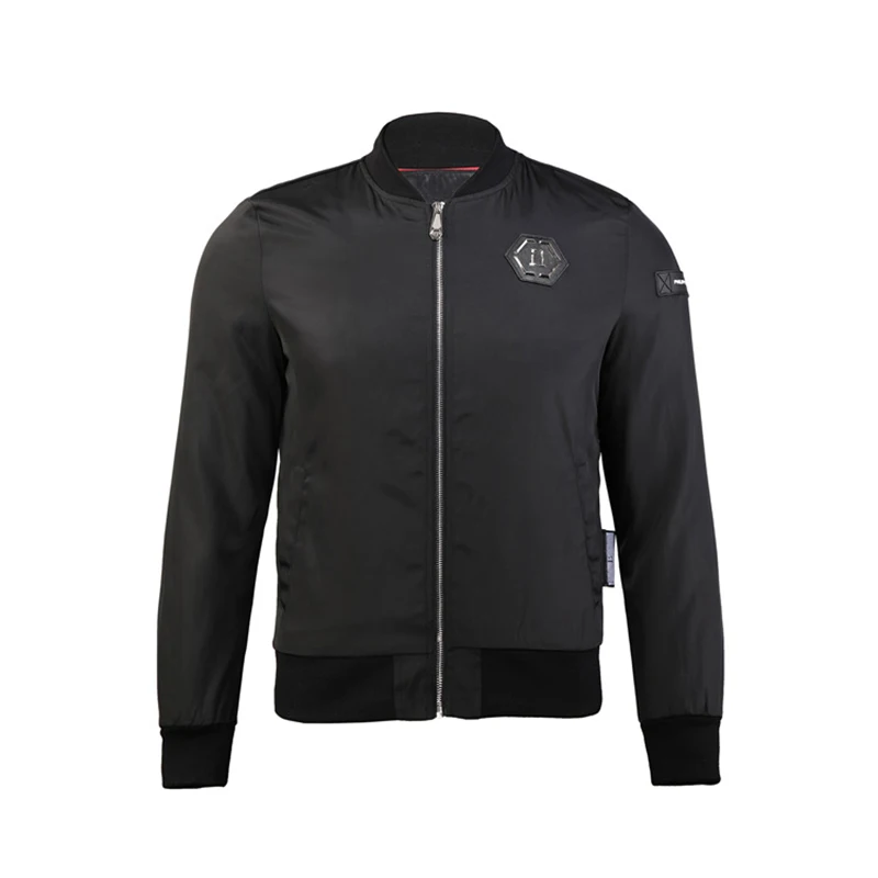 Bomber jacket men's plus cotton simple personality PLEIN fashion jacket spring and autumn trend top ins European and American
Bomber jacket men's plus cotton simple personality PLEIN fashion jacket spring and autumn trend top ins European and American