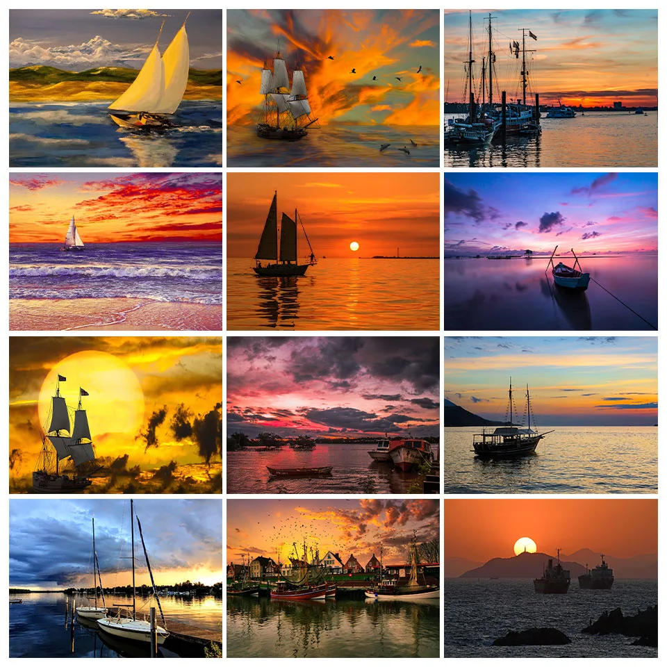 Картина из страз 5D "сделай сам", Фотофон С закатом, лодка, бриллиант, искусство, Набор для вышивки крестиком, подарок для украшения дома
Картина из страз 5D "сделай сам", Фотофон С закатом, лодка, бриллиант, искусство, Набор для вышивки крестиком, подарок для украшения дома