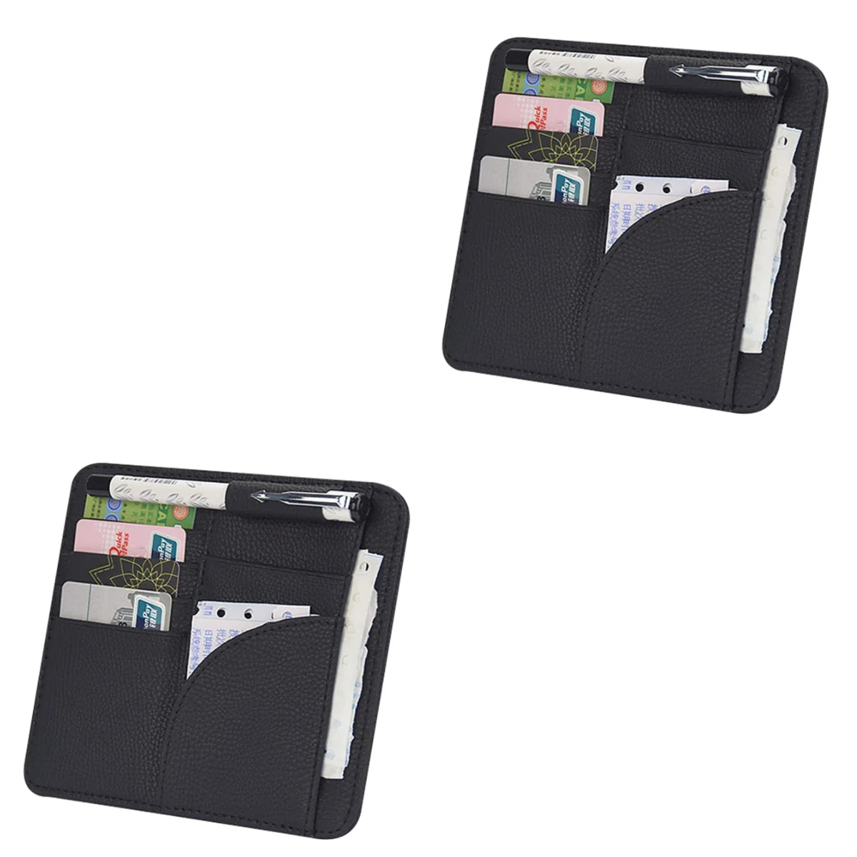 2 шт., автомобильный солнцезащитный козырек для хранения
2 шт., автомобильный солнцезащитный козырек для хранения