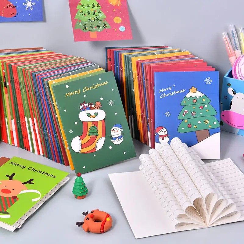 10 Christmas Notebooks with 32 Pages Color Page Illustration Cute Notebook Student Manual Ledger Notepad Notebooks Diary Notepad
10 Christmas Notebooks with 32 Pages Color Page Illustration Cute Notebook Student Manual Ledger Notepad Notebooks Diary Notepad