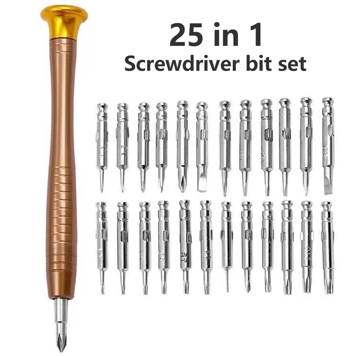 25In1 Screwdriver Set Magnetic Screw Driver Kit Bits Precision Electric Xiaomi Iphone Computer Tri Wing Torx Screwdrivers
25In1 Screwdriver Set Magnetic Screw Driver Kit Bits Precision Electric Xiaomi Iphone Computer Tri Wing Torx Screwdrivers