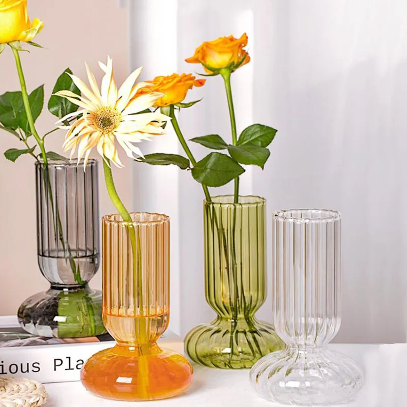 European Glass Vase Crystal Flower Pot Home Decor Flower Vase Room Decor Wedding Decoration Modern Glass Hydroponics Container
European Glass Vase Crystal Flower Pot Home Decor Flower Vase Room Decor Wedding Decoration Modern Glass Hydroponics Container