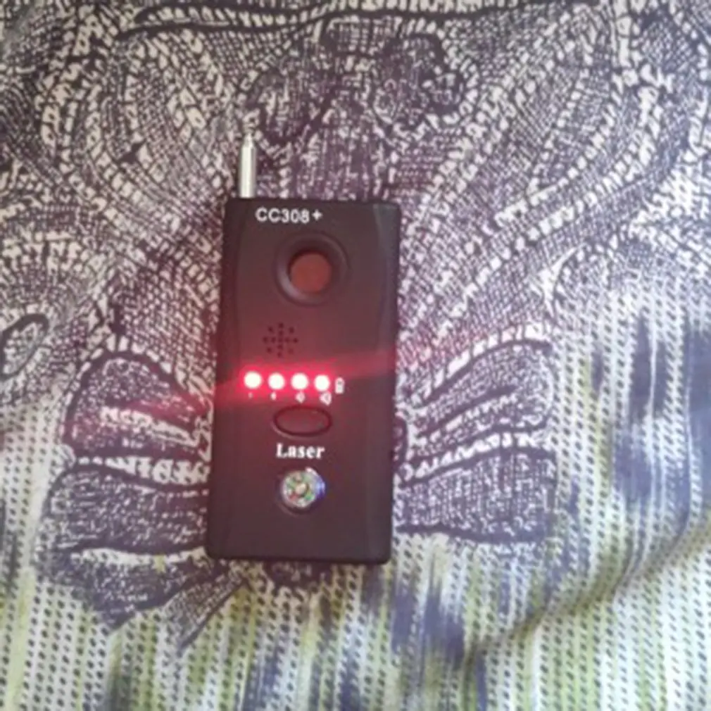 Multi-Function Wireless Camera Lens Signal Detector CC308+ Radio Wave Signal Detect Camera Full-range WiFi RF GSM Device
Multi-Function Wireless Camera Lens Signal Detector CC308+ Radio Wave Signal Detect Camera Full-range WiFi RF GSM Device