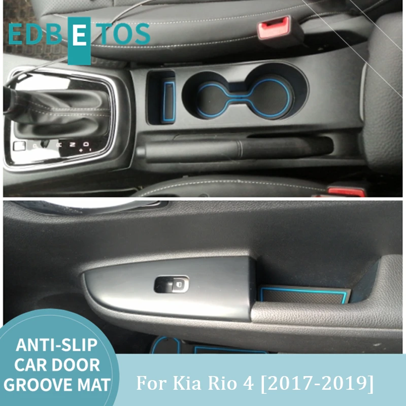 Автомобильный коврик для гаджетов Kia Rio 4 X-Line RIO 2017 2018 2019 аксессуары гелевые