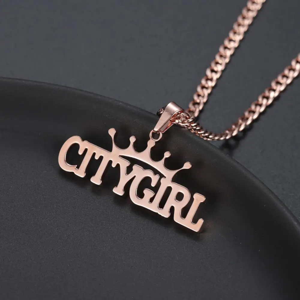 Custom Crown Name Necklace Personalized Nameplate Letter Stainless Steel Pendant Necklaces For Women Jewelry Christmas Gifts
Custom Crown Name Necklace Personalized Nameplate Letter Stainless Steel Pendant Necklaces For Women Jewelry Christmas Gifts