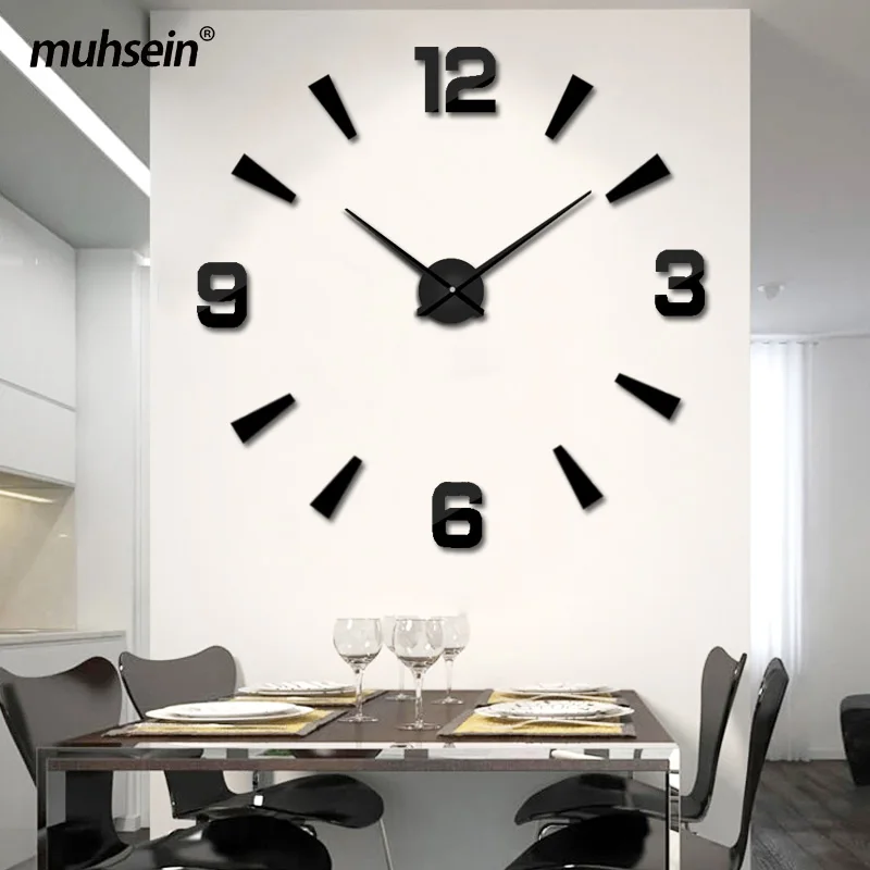 2021 Muhsein New Home Decor Quartz Diy Wall Clock Clocks Horloge Watch Living Room Metal Acrylic Mirror 37 inch Free shipping
2021 Muhsein New Home Decor Quartz Diy Wall Clock Clocks Horloge Watch Living Room Metal Acrylic Mirror 37 inch Free shipping
