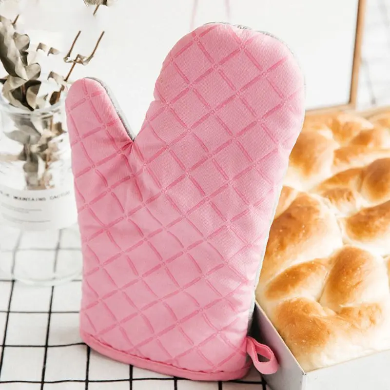 1 Pair Heat Resistance Microwave Cotton Gloves Non-slip Anti-scald Baking Cooking Mittens Insulation Oven Mitts
1 Pair Heat Resistance Microwave Cotton Gloves Non-slip Anti-scald Baking Cooking Mittens Insulation Oven Mitts