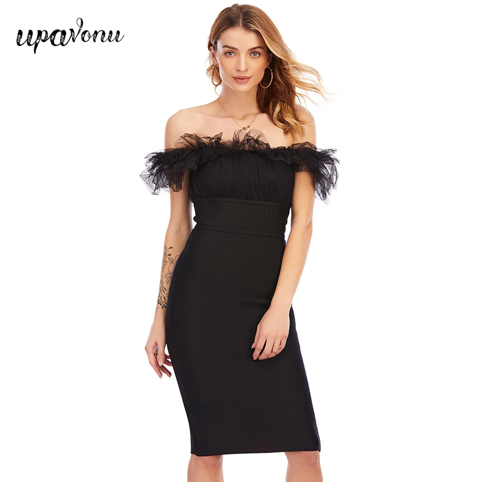 Free Shipping 2020 New Women Bandage Dress Sexy Square Neck Short Sleeve Mesh Patchwork Bodycon Midi Dress Elegant Party Vestido
Free Shipping 2020 New Women Bandage Dress Sexy Square Neck Short Sleeve Mesh Patchwork Bodycon Midi Dress Elegant Party Vestido