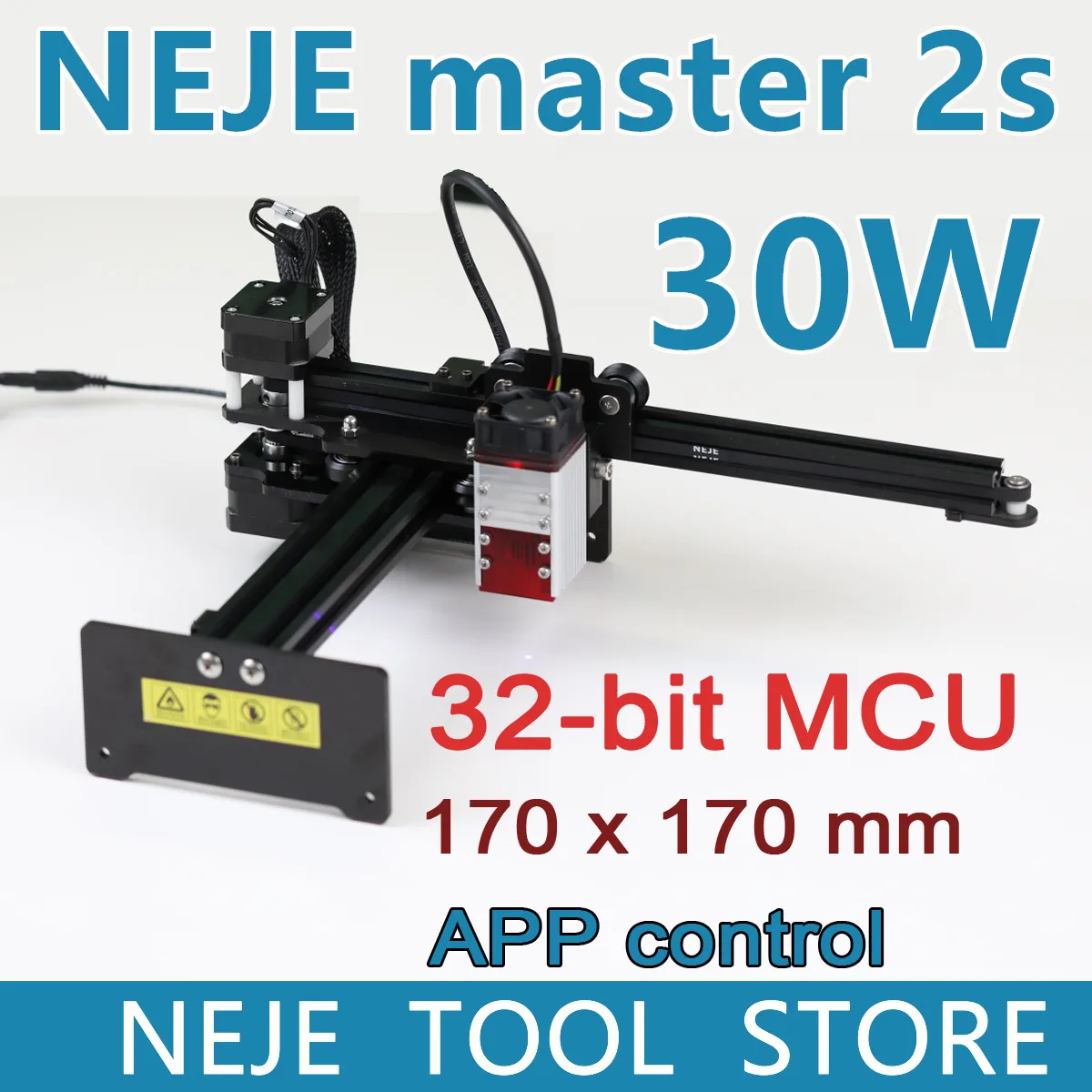 New NEJE Master 2S 30W Powerful Laser Engraving Machine Engraver Cutter 2 In 1 Adjustable Variable Focus Lens and Fixed Focal
New NEJE Master 2S 30W Powerful Laser Engraving Machine Engraver Cutter 2 In 1 Adjustable Variable Focus Lens and Fixed Focal