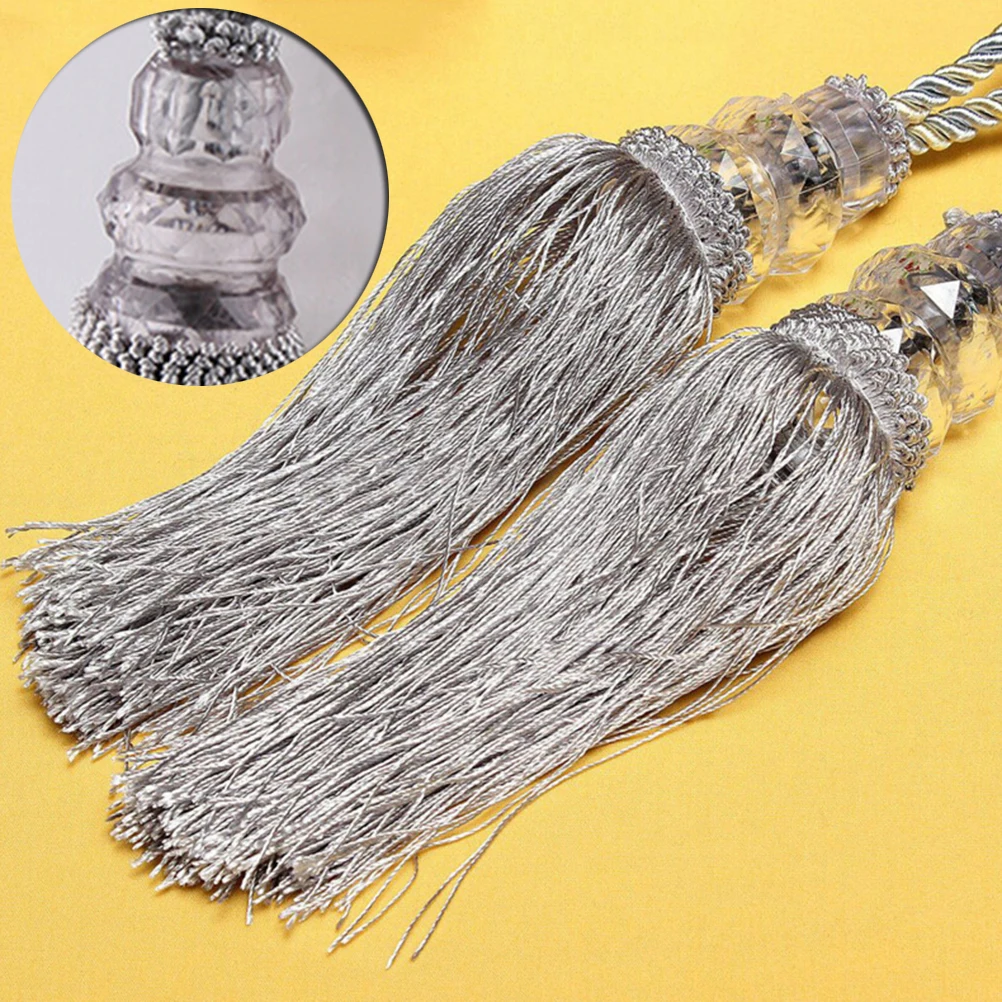 NEW 2pcs Curtain Tassels Hang Ball Small Crystal Double Ball Rural Curtain Tieback Wholesale
NEW 2pcs Curtain Tassels Hang Ball Small Crystal Double Ball Rural Curtain Tieback Wholesale