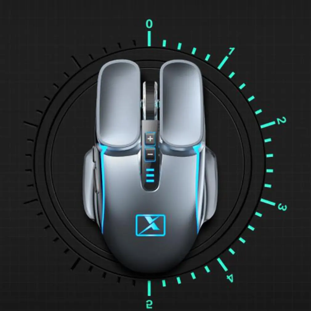 Wireless Mouse Gaming Mouse Rechargeable Wireless Mouse 2400 DPI Ergonomic 6 Keys RGB LED Mouse For Laptop Computer
Wireless Mouse Gaming Mouse Rechargeable Wireless Mouse 2400 DPI Ergonomic 6 Keys RGB LED Mouse For Laptop Computer