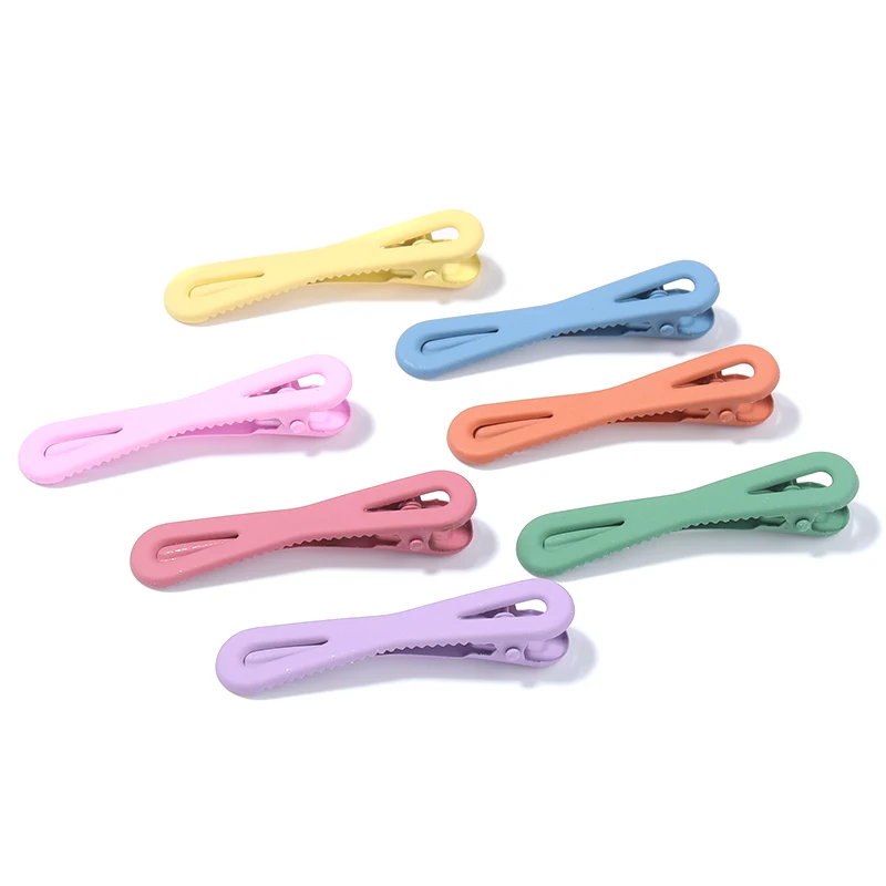7pcs Iron Paint Multi-color Duckbill Hair Clip 60x13mm For DIY Hair Accessories to Woman/Girls Festivel Gifts
7pcs Iron Paint Multi-color Duckbill Hair Clip 60x13mm For DIY Hair Accessories to Woman/Girls Festivel Gifts