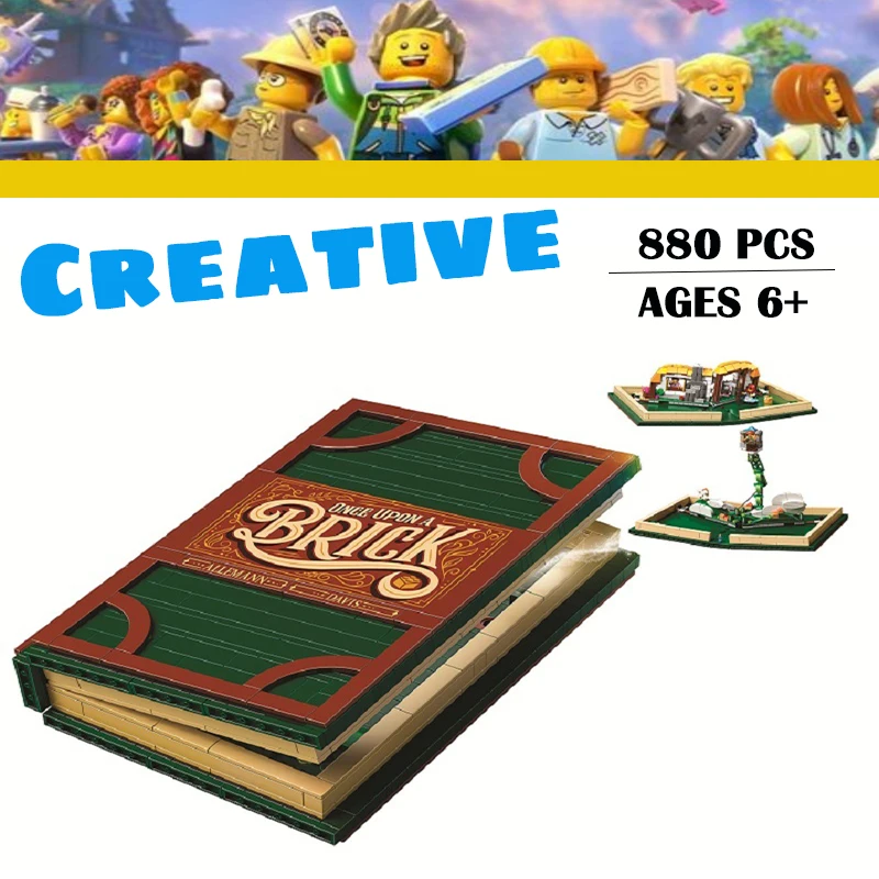 Creative Bricks Toys Red Ridding Hood Book Model Building Blocks Anderson’s Fairy Educational oys for Children Kids
Creative Bricks Toys Red Ridding Hood Book Model Building Blocks Anderson’s Fairy Educational oys for Children Kids