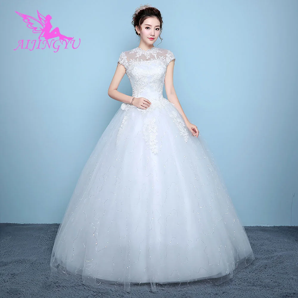 AIJINGYU Dresses New Vintage Gowns Marriage Islamic Long Tail Indian Beach Sexy Bride Affordable Wedding Dress Shops
AIJINGYU Dresses New Vintage Gowns Marriage Islamic Long Tail Indian Beach Sexy Bride Affordable Wedding Dress Shops