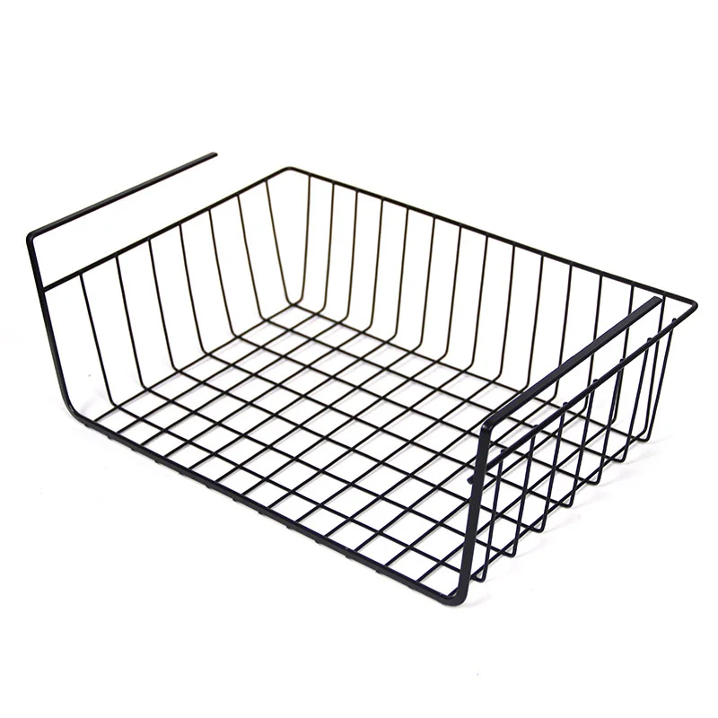 1pc Under Shelf Basket Rack 40 * 25 * 14cm Storage Organizer Holder For Kitchen White Black Iron Art Storage Holders Bedroom
1pc Under Shelf Basket Rack 40 * 25 * 14cm Storage Organizer Holder For Kitchen White Black Iron Art Storage Holders Bedroom