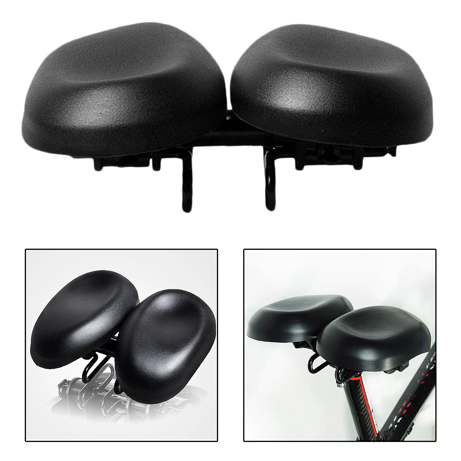 Bicycle Cushion Pad Wide Easy Seat Comfortable Dual-pad Saddle Bike No Pressure Mountain Bike Cushion Bike Seat Cycling
Bicycle Cushion Pad Wide Easy Seat Comfortable Dual-pad Saddle Bike No Pressure Mountain Bike Cushion Bike Seat Cycling