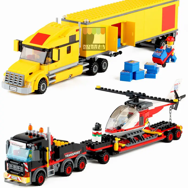 Airport Great Vehicles Yellow Truck Heavy Cargo Transport Building Blocks 3221 60183 Brick Toys for Children
Airport Great Vehicles Yellow Truck Heavy Cargo Transport Building Blocks 3221 60183 Brick Toys for Children