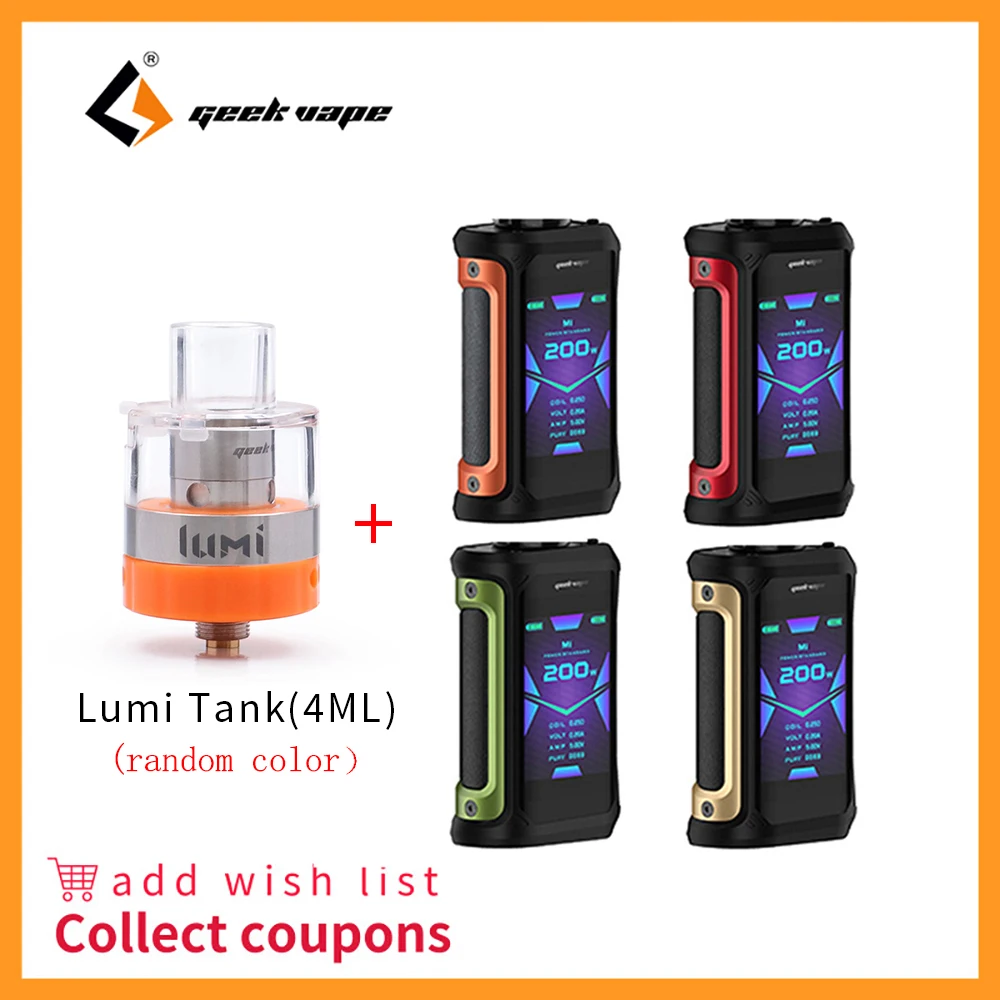 Geekvape Aegis X 200 Вт мод 2 0 в качестве чипсета испаритель сигаретный бокс mod fit zeus x/zeus sub