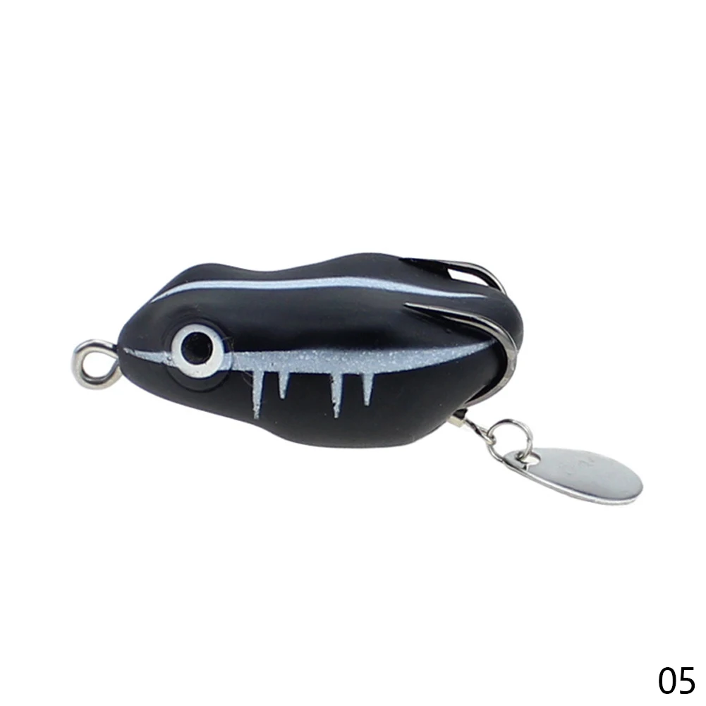 4.5CM Carp Fishing Lures Soft Frog Fishing Lures Frog Artificial Soft Bait Treble Hooks Top Water Ray Baits Fishing Tackle 
4.5CM Carp Fishing Lures Soft Frog Fishing Lures Frog Artificial Soft Bait Treble Hooks Top Water Ray Baits Fishing Tackle