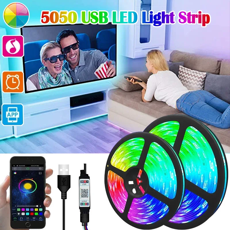 Светодиодная подсветка s-Bar RGB 5050 цветов, совместимая с Bluetooth, управление через приложение через USB светильник Светка с диодом, 5 в постоянного ...
Светодиодная подсветка s-Bar RGB 5050 цветов, совместимая с Bluetooth, управление через приложение через USB светильник Светка с диодом, 5 в постоянного ...