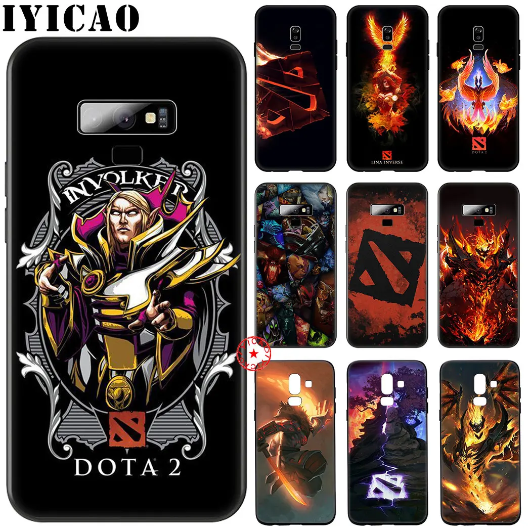 Черный мягкий силиконовый чехол Dota 2 для Samsung Galaxy A70S A20E A2 J4 J6 Core Plus Prime J7 Duo J8 из