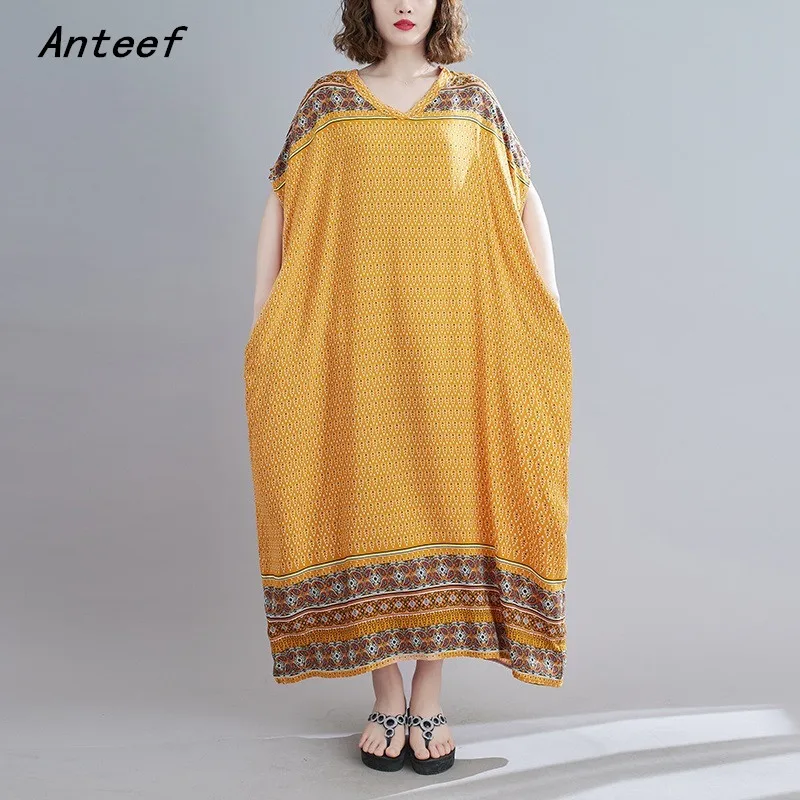 short sleeve oversized stain vintage dresses for women casual maxi long loose sun summer beach dress elegant clothes 2022
short sleeve oversized stain vintage dresses for women casual maxi long loose sun summer beach dress elegant clothes 2022
