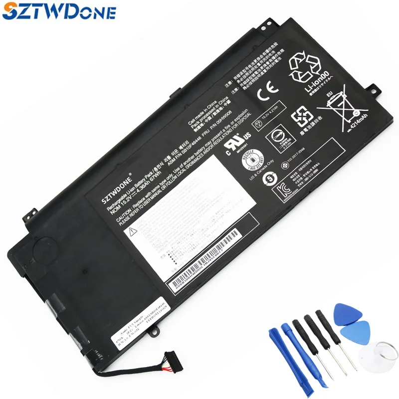 SZTWDONE 00HW008 Laptop Battery For Lenovo ThinkPad S5 Yoga 15 Inch TP00070A 00HW009 00HW014 SB10F46452 SB10F46446
SZTWDONE 00HW008 Laptop Battery For Lenovo ThinkPad S5 Yoga 15 Inch TP00070A 00HW009 00HW014 SB10F46452 SB10F46446