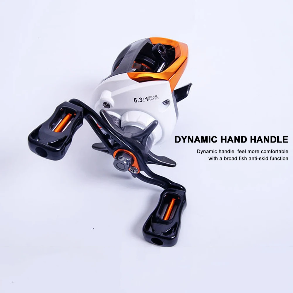 Baitcasting Reel High Speed 6.3:1 Gear Ratio 12+1BB Magnetic Brake System Ultralight Fishing Blobfish Wheel Fishing Accessories
Baitcasting Reel High Speed 6.3:1 Gear Ratio 12+1BB Magnetic Brake System Ultralight Fishing Blobfish Wheel Fishing Accessories