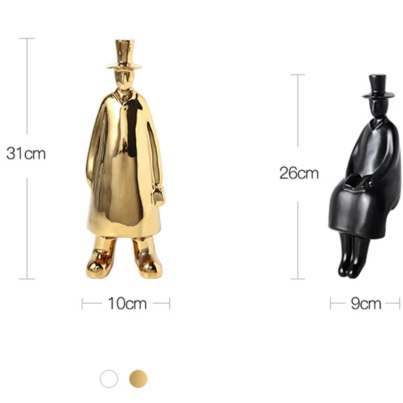 Creative Home Crafts Nordic Light Luxury Art Character Model Office Ornaments Gift Home Living Room Porch Model Room Decoration 
Creative Home Crafts Nordic Light Luxury Art Character Model Office Ornaments Gift Home Living Room Porch Model Room Decoration