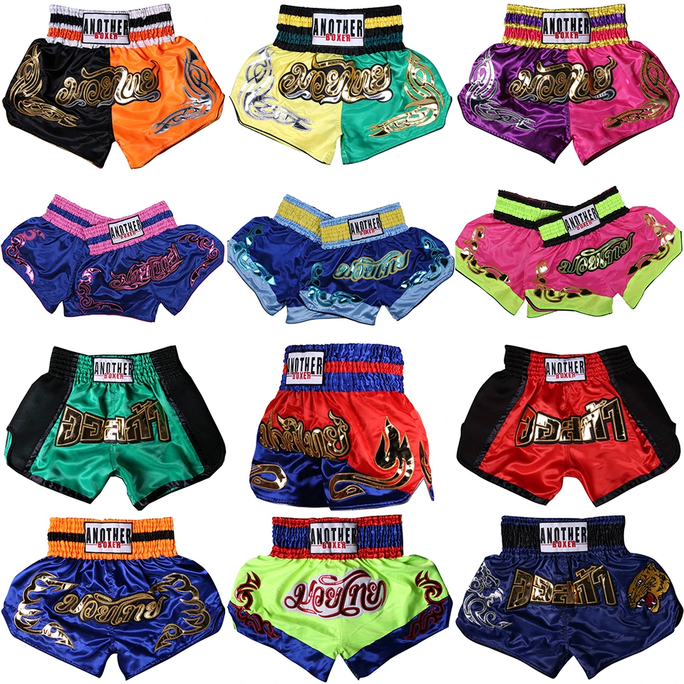 Muay Thai Boxing Shorts for Men Women Children Professional Competition Training Kickboxing Fighting MMA Trunks Bjj Sanda Pants
Muay Thai Boxing Shorts for Men Women Children Professional Competition Training Kickboxing Fighting MMA Trunks Bjj Sanda Pants