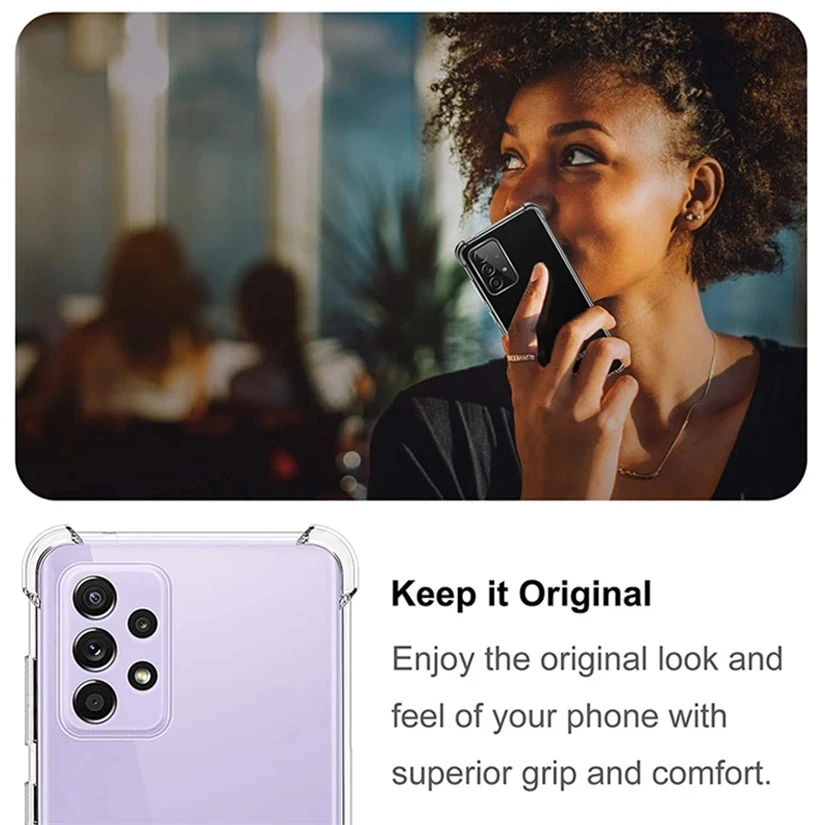 Transparent Case For Samsung Galaxy A12 A32 A52 A72 A42 A02 Shockproof Phone Case A51 A71 A02S a12 a52 Silicone Case Back Cover
Transparent Case For Samsung Galaxy A12 A32 A52 A72 A42 A02 Shockproof Phone Case A51 A71 A02S a12 a52 Silicone Case Back Cover