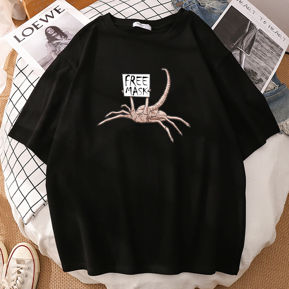 Alien Facehugger Horror Printing Mens Tshirt Oversize Vintage T-Shirt Fashion Breathable Tee Shirts Summer Soft T Shirts Man's
Alien Facehugger Horror Printing Mens Tshirt Oversize Vintage T-Shirt Fashion Breathable Tee Shirts Summer Soft T Shirts Man's