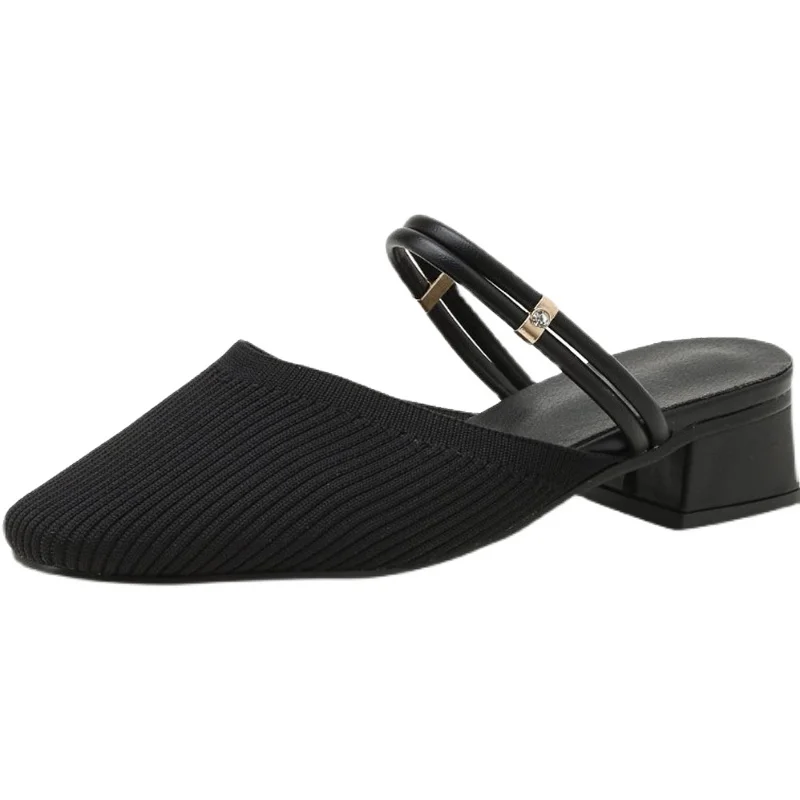 Slipper Sandals For Women Girl Summer Cloth Mules Room Outdoor Slip On Knitting Dual Purpose Low Heel Flat Lazy QIWN 33849003
Slipper Sandals For Women Girl Summer Cloth Mules Room Outdoor Slip On Knitting Dual Purpose Low Heel Flat Lazy QIWN 33849003