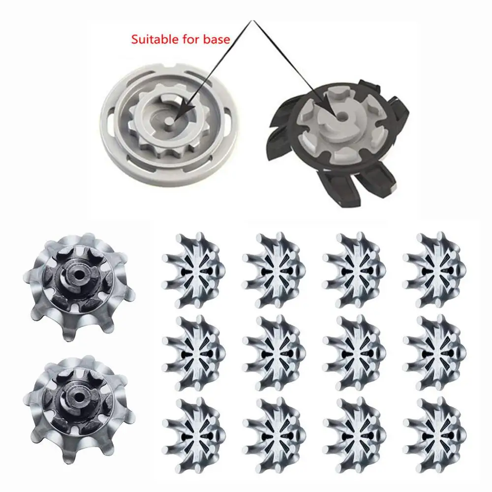 14Pcs/set Golf Shoe Spikes With/not Hole Fast Spiral Golf Shoe Nails Grey-black Replacement Portable Shoe Nails
14Pcs/set Golf Shoe Spikes With/not Hole Fast Spiral Golf Shoe Nails Grey-black Replacement Portable Shoe Nails