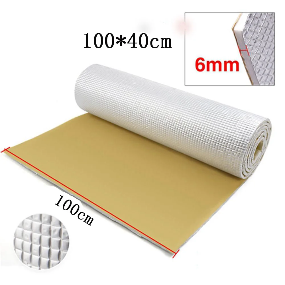 Auto Sound Insulation Mat Aluminum+PE cotton Car Inner Interior Parts Soundproof White Accessories
Auto Sound Insulation Mat Aluminum+PE cotton Car Inner Interior Parts Soundproof White Accessories