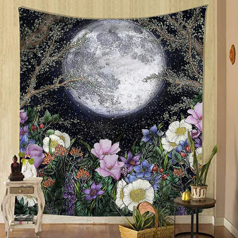 Nordic Psychedelic Hanging Background Wall Fabric Home Decoration Wall Blanket Flower Tapestry Bedroom Decor
Nordic Psychedelic Hanging Background Wall Fabric Home Decoration Wall Blanket Flower Tapestry Bedroom Decor