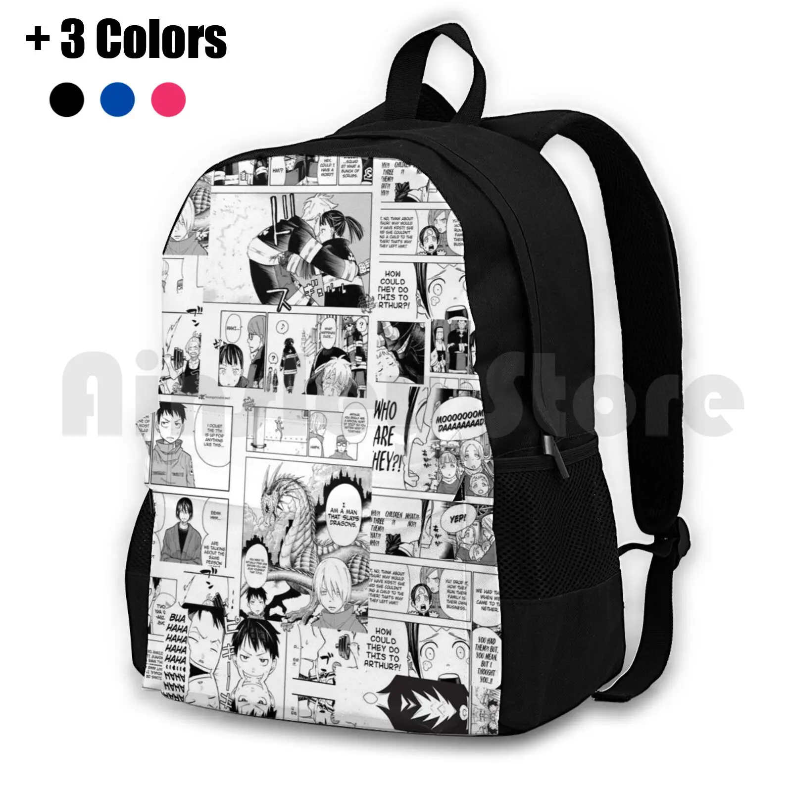 Fire Force Manga Collage Outdoor Hiking Backpack Waterproof Camping Travel Fire Force Anime Manga Manga Wall Akitaru Ōbi Arthur
Fire Force Manga Collage Outdoor Hiking Backpack Waterproof Camping Travel Fire Force Anime Manga Manga Wall Akitaru Ōbi Arthur