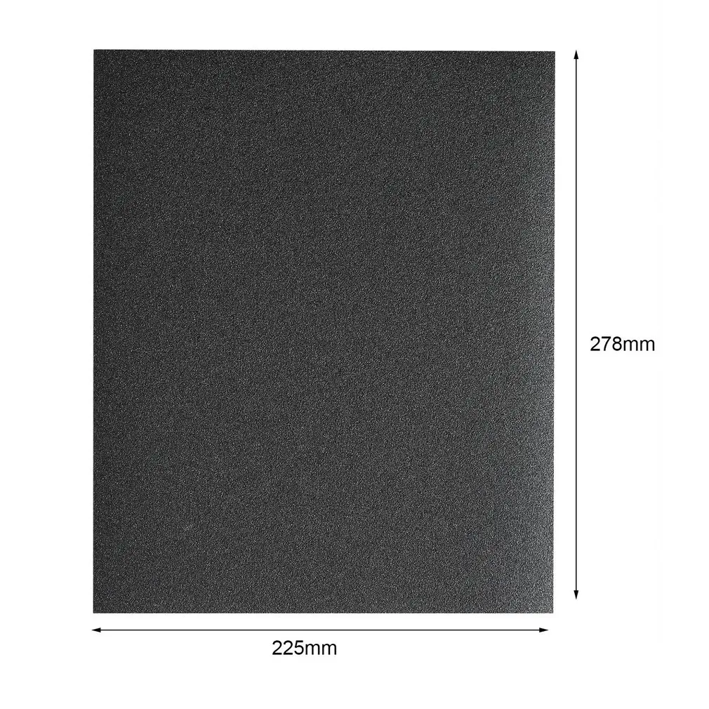 50 Sheets Black Waterproof Abrasive Paper Silicone Carbide Electro Coated Abrasive Paper Wet&Dry Usable CC45P
50 Sheets Black Waterproof Abrasive Paper Silicone Carbide Electro Coated Abrasive Paper Wet&Dry Usable CC45P