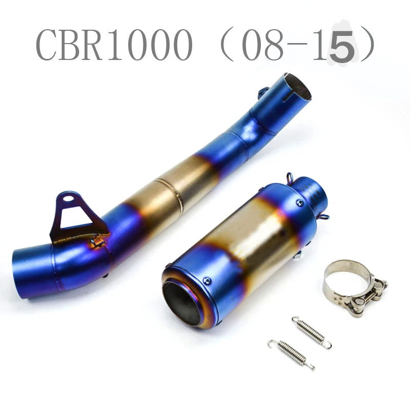 For HONDA CBR1000RR CBR1000 2008 2009 2010 2012 2013 2014 2015 year Motorcycle Exhaust Muffler Pipe Middle pipe Slip-On Exhaust
For HONDA CBR1000RR CBR1000 2008 2009 2010 2012 2013 2014 2015 year Motorcycle Exhaust Muffler Pipe Middle pipe Slip-On Exhaust