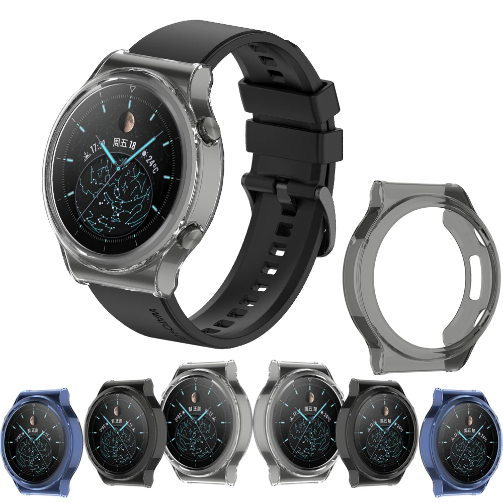 TPU Watch Case For Huawei Watch GT 2 Pro Protective Cover Screen Protector Shell For Huawei GT2 Pro Edge Frame Anti-collision
TPU Watch Case For Huawei Watch GT 2 Pro Protective Cover Screen Protector Shell For Huawei GT2 Pro Edge Frame Anti-collision